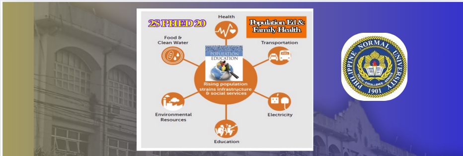 HEALTH CONTENT 3 (POPULATION EDUCATION, FAMILY HEALTH) - BPHE-CD 3-OV III-BPHE 2S-PHED20 (T/F 07:30AM-09:30AM/07:30AM-09:30AM)