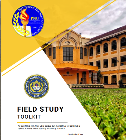 FIELD STUDY 1 - BPHE-CD 4-OV IV-BPHE 2PROFED12 (M/TH 09:30AM-11:30AM/09:30AM-11:30AM)